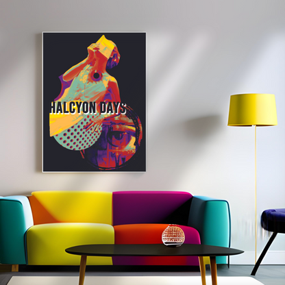 Heatmap Streetwear Art | Digital Wall Art | Modern Art