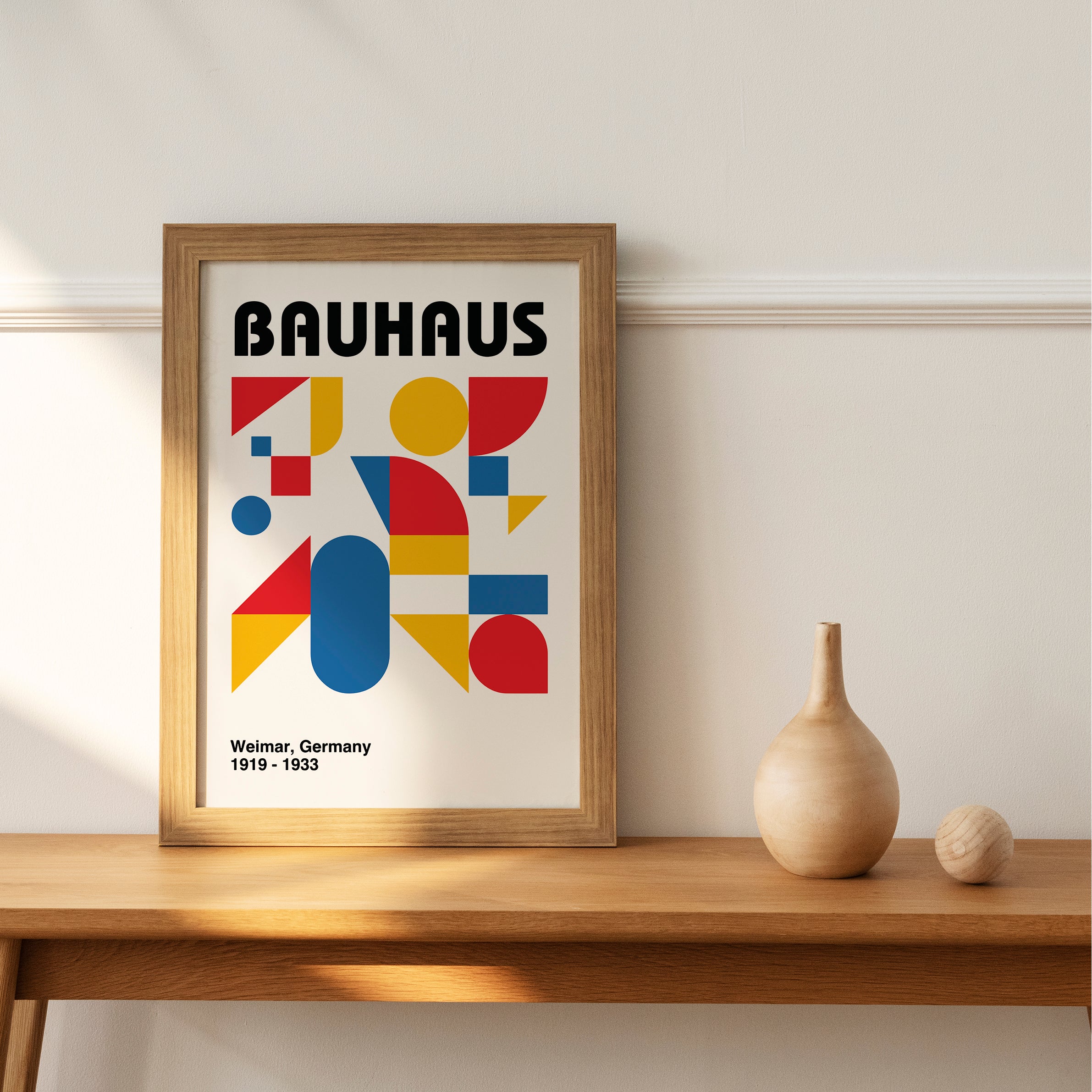 Bundle - Geometric Bauhaus Decoration | Poster | Lifestyle Gifts