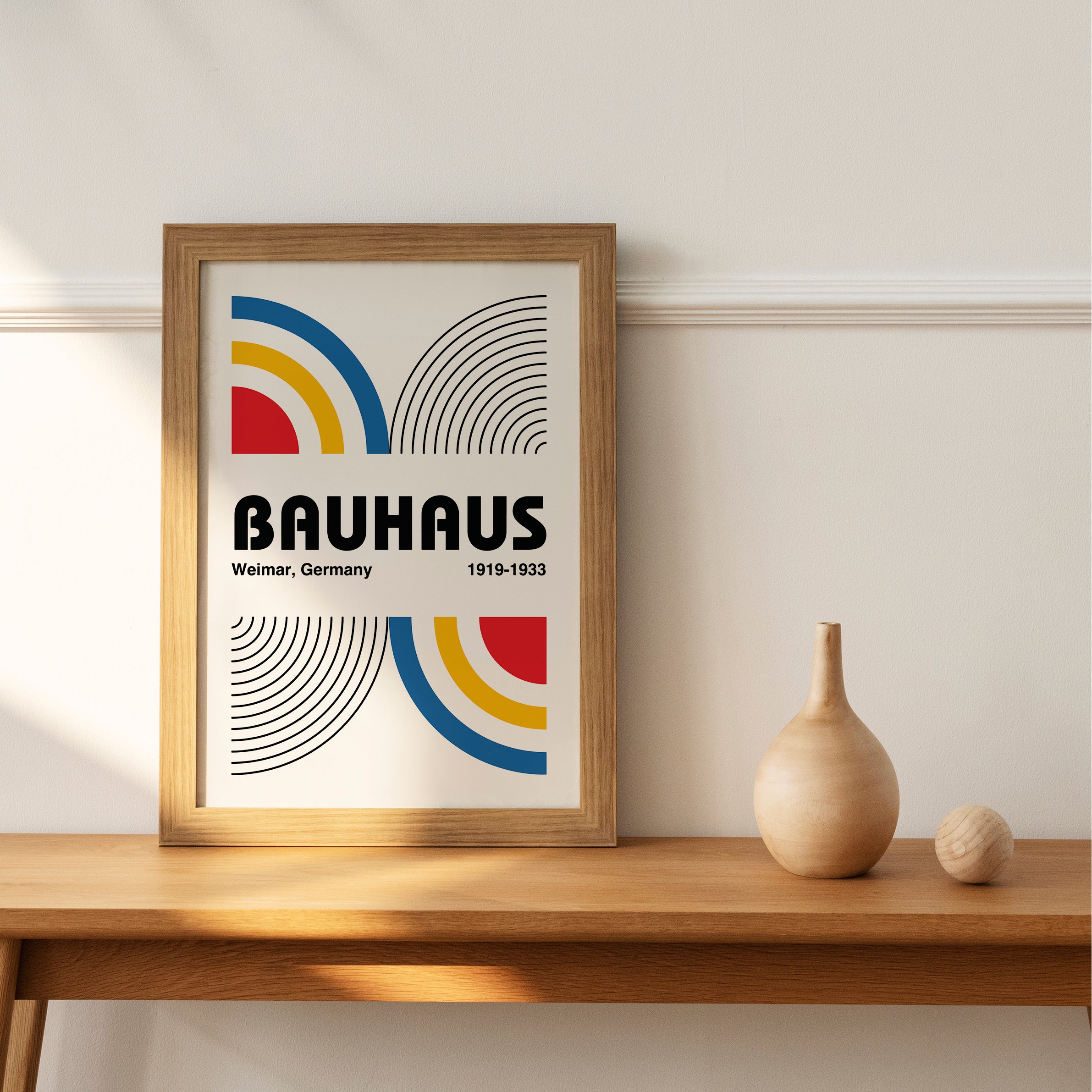 Bundle - Geometric Bauhaus Decoration | Poster | Lifestyle Gifts