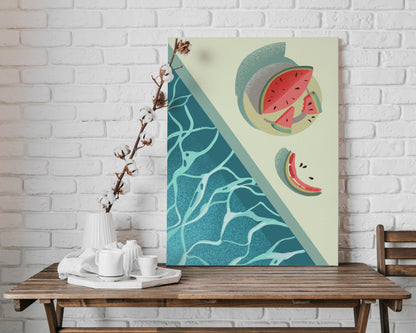 Tropical Beach Decoration | Earthly Art | Digital Wall Art